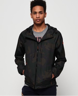 Superdry Superstorm Cagoule Férfi Kabát Camo | SMGRE4169